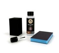 Sofolk - Kit Retouche Peinture Cuir/Similicuir - Teinture pour Volant de Voiture, Siège Auto, Canapé, Chaussure et Vêtements - Cuir Abimé, Rayé, Décoloré (60ml - 14-CHOCOLAT)