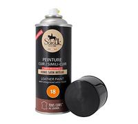 Sofolk - Peinture Cuir avec Vernis intégré - Recoloration Cuir Abimé, Rayé, Griffé, Décoloré : Volant, Siège Auto, Canapé, Chaussure, Veste et Vêtements - Aerosol - 18-Orange