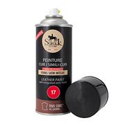 Sofolk - Peinture Cuir avec Vernis intégré - Recoloration Cuir Abimé, Rayé, Griffé, Décoloré : Volant, Siège Auto, Canapé, Chaussure, Veste et Vêtements - Aerosol - 17-Rouge
