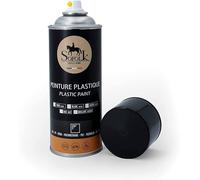 SOFOLK Peinture Plastique Haute résistance pour Auto, Tableau de Bord, Garnitures de Porte, Pare-Choc (04-Gris Mat)