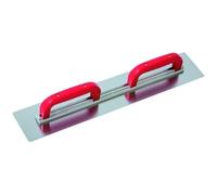 Platoir a lisser inox 60x11.5cm avec deux poignees TALIAPLAST - 440138
