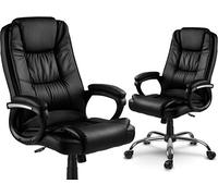 Sofotel Chaise, Simili Cuir, Noir, Standard