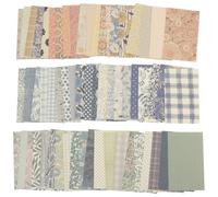 SOFPLATE 180 feuille de Papier de Scrapbooking Vintage Rétro Fournitures de Journal Intime Esthétiques Kit de Papier Décoratif pour Bricolage Collage Embellissement Journal de Voyage Scrapbooking Livr