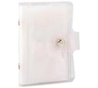 SOFPLATE 2 Album Photo Instax Mini Format Portefeuille à 36 Pochettes Rectangulaire de 4 x 33cm en Plastique PVC Petit Format pour Polaroid pour Photos de Rangement de Cartes Photo