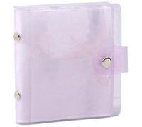 SOFPLATE 2 Mini Album Photo Instax à 36 Pochettes 3x4pouce en PVC Violet Rectangulaire pour Polaroid Cartes Photo Instax Appareils Photo Numériques à Impression Instantanée.