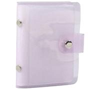 SOFPLATE 2 pack de 36 pochettes pour Mini Album Photo Instax Pochettes pour Photos Polaroid Pochettes Rectangulaires en PVC de 4 x 33cm Platine Petit Album Portefeuille Couverture pour Photos de Suppo