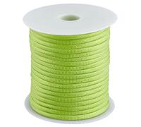 SOFPLATE Bobine de Corde de Parachute en Paracorde de 34 yard/31 m 4mm avec Noyau à 7 brins 550 lb en Nylon Vert Jaune pour Camping Pêche Tentes Ceintures Bracelets Colliers pour Chiens Laisses Cordon
