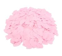 SOFPLATE Confettis en Forme de Cœur 100g Roses en Vrac pour la Saint Valentin Romques Ballons en Papier de 1cm Petits Centres de Table à Paillettes Accessoires pour la Saint Valentin Les Mariages Le