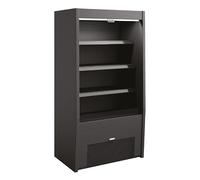 SOFRACA Vitrine Réfrigérée Murale Noire - Largeur 980mm