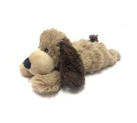 Warmies Bouillotte chauffante micro-ondes Peluche Chien à graines Marron