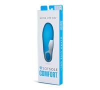 SofSole Ultra Lite Gel #1 Unisexe - Semelles, Blanc - Taille 36-38 - Plastique White 36-38