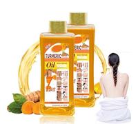 Soft 7 Turmeric Oil, Veetgold Body Oil, 300ml Body Corrector Vitamin C Oil, Veetgold Body Oil 7 Days, Body Wash For Moisturizer & Correct Uneven Skin Tone (2pcs-Turmeric)