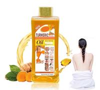 Soft 7 Turmeric Oil, Veetgold Body Oil, 300ml Body Corrector Vitamin C Oil, Veetgold Body Oil 7 Days, Body Wash For Moisturizer & Correct Uneven Skin Tone (Turmeric)
