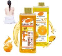 Soft 7 Turmeric Oil, Veetgold Body Oil, 300ml Body Corrector Vitamin C Oil, Veetgold Body Oil 7 Days, Body Wash For Moisturizer & Correct Uneven Skin Tone (VC*Turmeric)