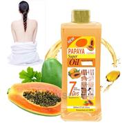 Soft 7 Turmeric Oil, Veetgold Body Oil, 300ml Body Corrector Vitamin C Oil, Veetgold Body Oil 7 Days, Body Wash For Moisturizer & Correct Uneven Skin Tone (Papaya)