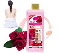 Soft 7 Turmeric Oil, Vitamin C Body Oi, 300ml Body Corrector Vitamin C Oil, Body Oil 7 Days, Body Wash For Moisturizer & Correct Uneven Skin Tone (Rose)