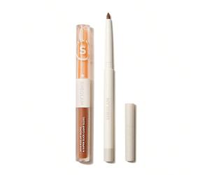 Soft 90'S Glam Set Duo Crayon & Rouge à LèVres-Moody Taupe Rouge Marque De Beauté CosméTique Maquillage Pour Femmes Et Filles GLOSS À LÈVRES JAVA KISS :Un ﬁni mat qui hydrate et lisse avec une belle t