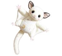 Soft Animal Bag Charm, Adorable Flying Squirrel Pendant Toy, Backpack Ornament with Plush Texture, Cute Purse Accessory for Daily Carry, Handbag Charm with Cartoon Style, Keychain Decor for Kids