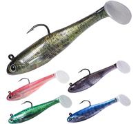 Soft Bait Baits With Rotating Sequins Fishing Kit Freshwater Salt Water Submerged Lures Gift For Men Fishermen