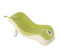 Soft Bath Support, Kids Bath Support, Foldable Hair Washing Station, Adjustable Height Bath Support with Temperature Display and Ergonomic Arc Design, 22.5x55x29 cm, for Safe and Comfortable Bathing