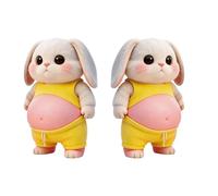 Soft Belly Sticker, Soft Animal Decal, 3D Silicone Cute Fidgets with Texture, Fun Squeeze Sensory Toy, Tactile Pliable Ornament for Gear, Versatile School Reward Decoration Student Notebook Cover