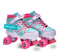 Soft Boots patins à roulettes enfants filles disco - pointure réglable - Candy