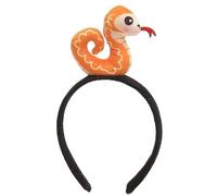 Soft Cartoon Animal Headband - Year of the Snake Headdress | Creative Hair Accessory for 2025 New Year Celebrations, Cute Costume Prop for Photography, Parties, and Events, Fun Decorative Piece