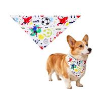 Soft Cat Bandana - Breathable Washable Pet Scarf, Adjustable Dog Cat Bandana Collar, Stylish Pet Neck Scarf for All Breeds Puppy Kitten Daily Wear Travel Party Holiday Spring Summer Accessory
