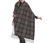 Soft Châles Foulards Tartan Outlander - Tartan Fraser Warm Scarf Warm Fall Winter Scarf 68X196Cm Foulard Pour Femmes Chaude Et Douce