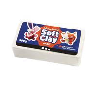 Soft Clay - White, 500gr.