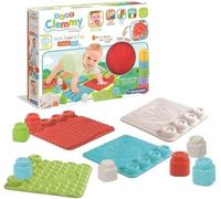 Soft Clemmy ¿ Touch & Play Pour Bébés 6-36 M Tapis Sensoriel 4 Dalles Texturées + 8 Blocs Souples Développement Senso[2055]