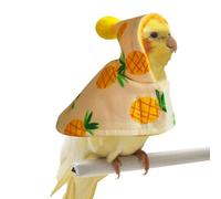 Soft Cloth Winter Warm Parrot Cloak Cape For Small Birds | 5 pouces Lightweight Insulated Bird Sweater | Cold Weather Pet Pigeon Outfit Accessory | Capelet For Cockatiels Budgies