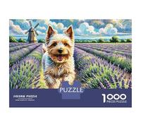 Soft Coated Wheaten Terrier 1000 Pièces Carton Premium Coffret De Puzzles Adorable Pet Extrêmement Difficile Défi Unique Puzzles pour La Décoration Intérieure 70x50cm/1000pcs