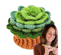 Soft Cotton Coasters, Handmade Drink Pads, 4x4 inches Set with Non-Slip Base, Lightweight Yarn Coasters, Cute Cup Mats with Colorful Design, Kitchen Table Coaster for Home and Bar