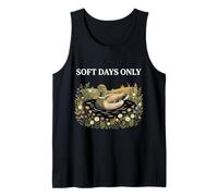 Soft Days Only Mignon Canard étang Cosy Nature Cottagecore Calm Débardeur