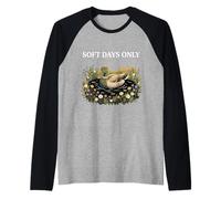 Soft Days Only Mignon Canard étang Cosy Nature Cottagecore Calm Manche Raglan