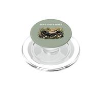 Soft Days Only Mignon Canard étang Cosy Nature Cottagecore Calm PopSockets PopGrip pour MagSafe