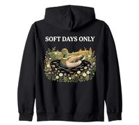 Soft Days Only Mignon Canard étang Cosy Nature Cottagecore Calm Sweat à Capuche