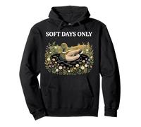Soft Days Only Mignon Canard étang Cosy Nature Cottagecore Calm Sweat à Capuche