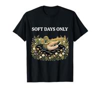 Soft Days Only Mignon Canard étang Cosy Nature Cottagecore Calm T-Shirt