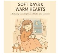 SOFT DAYS & WARM HEARTS: A Relaxing Coloring Book of Calm and Comfort