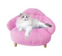 Soft Dog Sofa Bed with Legs | Elegant Couch Dog Bed for Ultimate Comfort | Breathable Pet Couch Chair and Cat Nest Bed for Stylish Living Room and Bedroom Decor, Providing a Cozy Retreat for Your Pets