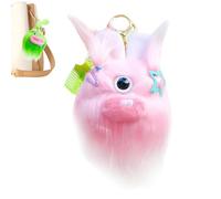 Soft Doll Pendant Keychain, Lightweight Cute Plush Toy Bag Keychain | Boy Doll Keychain, Long Hair Doll Keyholder For Bag Key