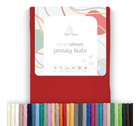 Soft Dream - Drap-housse - 28 couleurs - Jersey 100 % coton (80 x 180 cm, rouge)