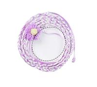 Soft Escape-Proof Harness with Floral Pattern Adjustable Leash for Travel/Social Activities & Safe Walks Decorative Pet Leash