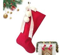 Soft Fabric: These Christmas stockings offer a comfortable feel thanks to t
