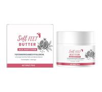 Soft Feet Crème réparatrice pour talons 5 x 4,3 cm Finition non grasse Douce et efficace pour les hommes et les femmes comme les routines à la maison ou les nécessités de voyage