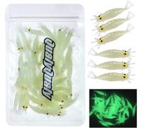 Soft Fishing Lure,Shrimp Maggot 4 Cm 6 Cm Luminous Lure,Fishing Worm Lure,Soft Silicone Fishing Lures,Soft Lures For Carp Pike Trout Fishing Lure