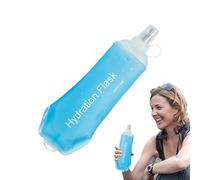 Soft Flask - Bouteille d'eau de course pliable, bouteille d'hydratation de course pliable | Vessie d'eau de sport pour une suspension simple à l'envers, favorisant un séchage et une aération rapides.