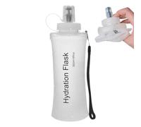 Soft Flask Running Bottles - 500ml Foldable Portable Leak-Proof Hydration